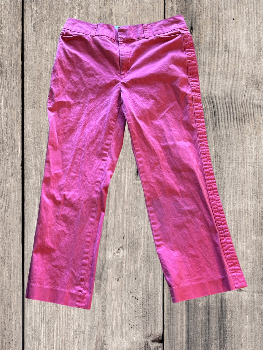 Banana Republic Pink Cropped/Ankle Pants